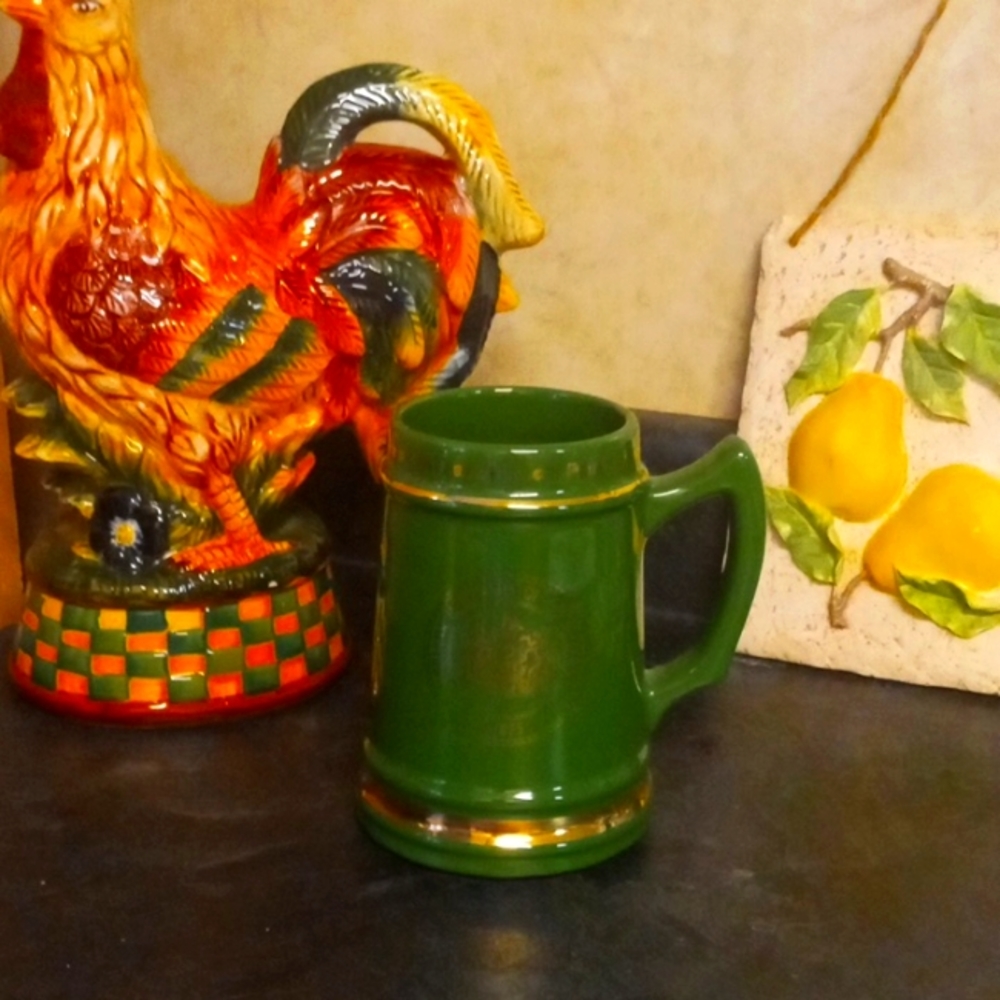 College Large Green Mug. Indiana University